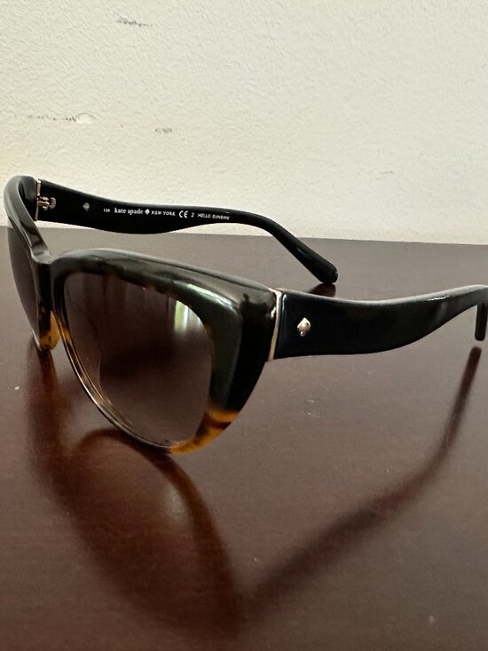 KATE SPADE HELLO SUNSHINE EMALEE/S 0086 B1 53 16 135 SUNGLASSES TORTOISE ARMS main image 10